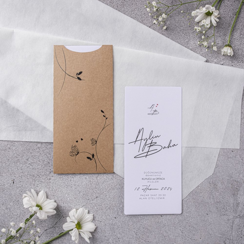 Premium Stylish Davetiye ES-ST-018 — ES-ST-018